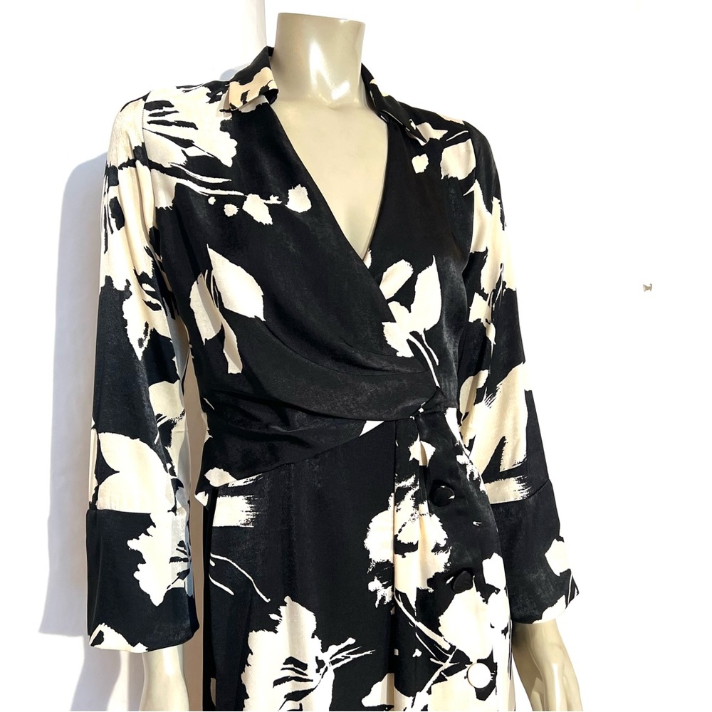 NEW ZARA WRAP DRESS - Picture 4 of 15